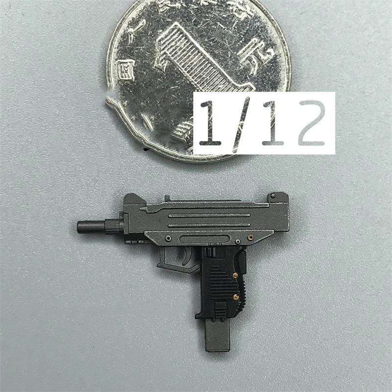 

TOYS Scale 1/12 Soldier Submachine Gun Weapons Pistol Hacker Killers Of Neo For Usual 6 Inch Doll Soldier Action Figures