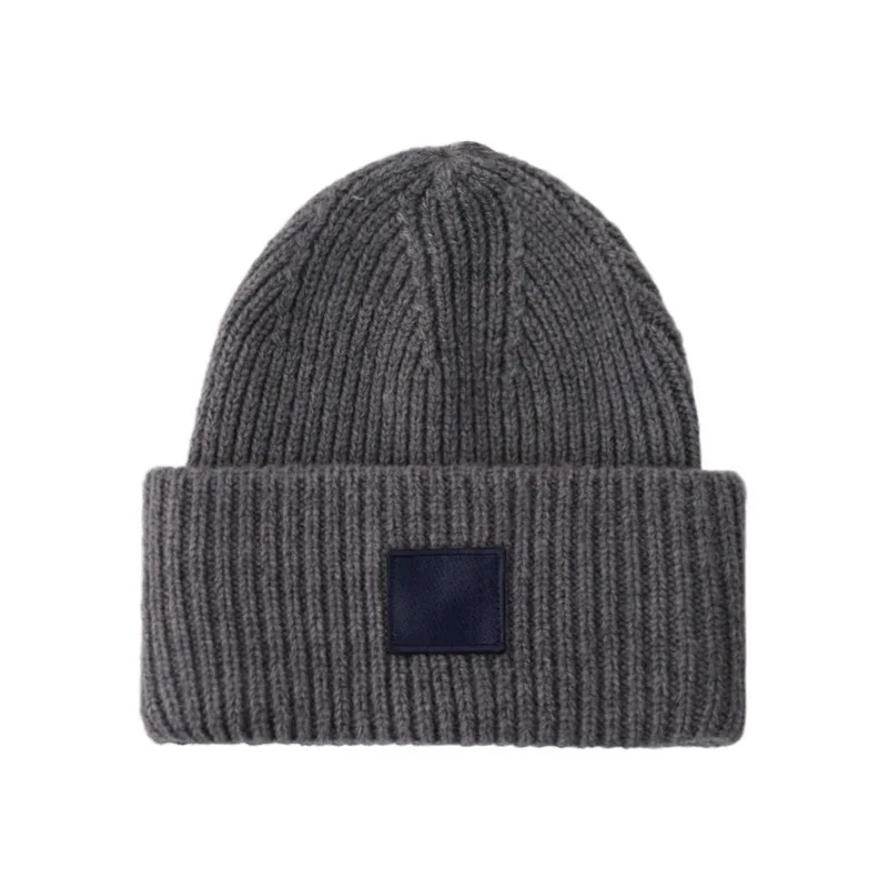 

2020 Winter Knit Wool Hats Solid Color Wool Beanie Women Casual Warm Hat Female Soft Thicken Hedging Cap Slouchy Bonnet