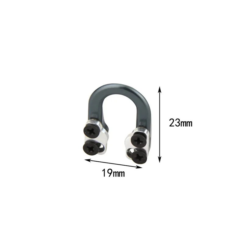 1 шт. лук для стрельбы из лука d-образное кольцо U Nock d-образная Петля алюминия