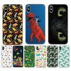 Чехол для Vodafone Smart X9 N9 Lite E9 C9 E9 E8 N8 V8 Prime 6 7 Ultra 7 с рисунком динозавра, мягкий силиконовый чехол из ТПУ для телефона