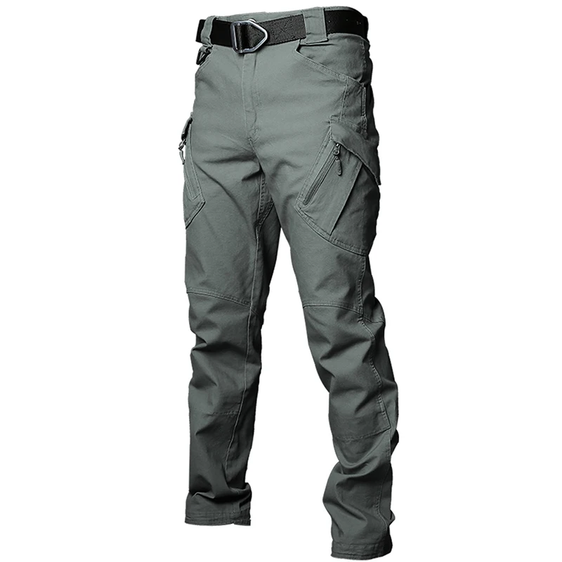 Spring Autumn Cotton Stretch Green Grey Ix7 Tactical Pants Men Outdoor Camping Tracking Trousers Workwear
