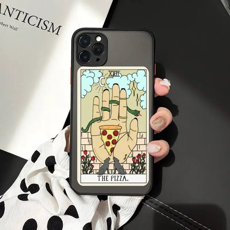 

Egypt mysterious Tarot Divination Phone Cases Matte Transparent for iPhone 7 8 11 12 s mini pro X XS XR MAX Plus cover funda