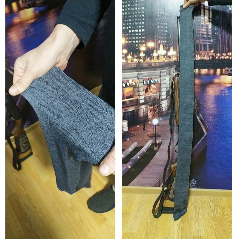 Защитный чехол для ружья 54 дюйма 100% полиэстер силикон мягкая ткань тактический