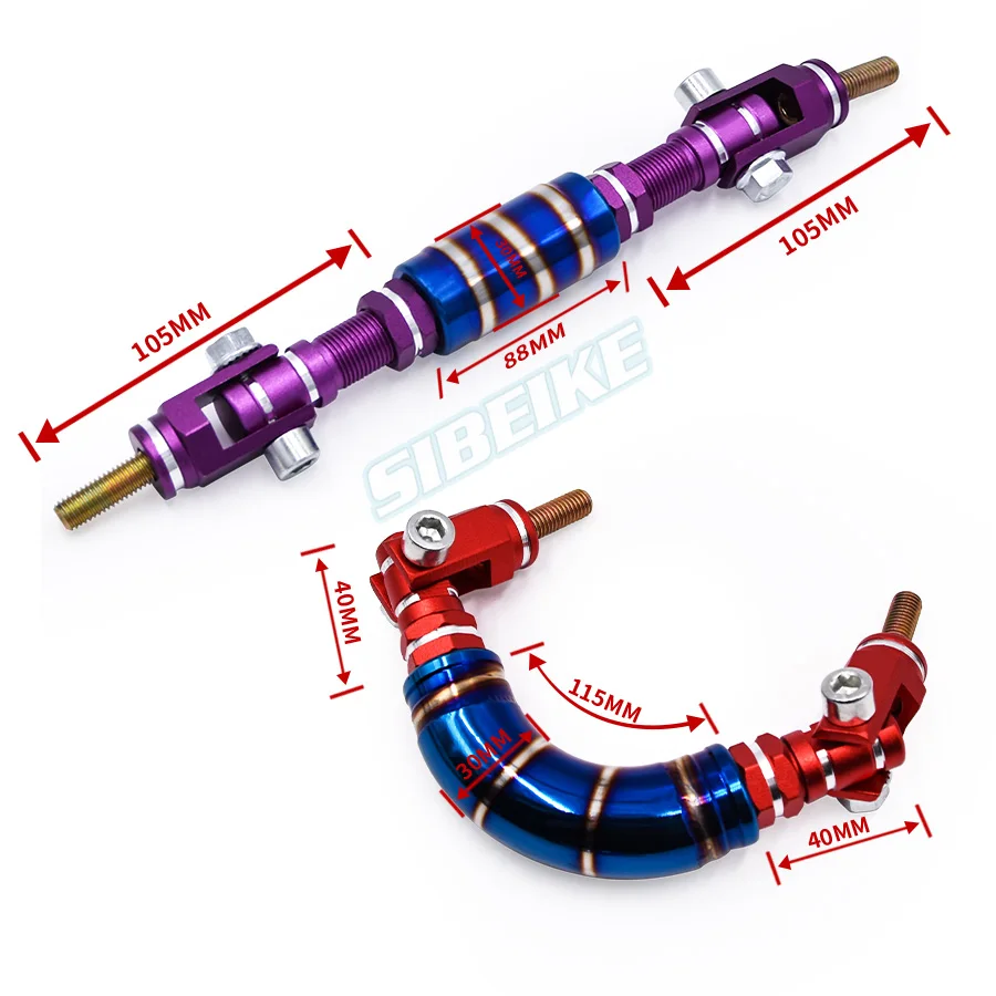 JDM Автомобильный интерьер гоночный титановый синий захват ручка на крышу