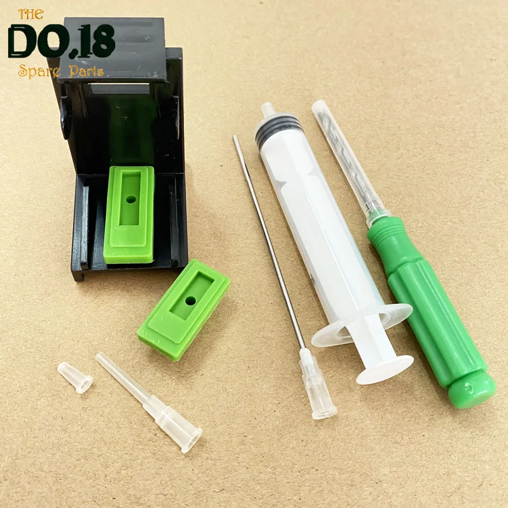 Набор инструментов для заправки картриджа резиновые прокладки зажимы HP 46 64 67 305 124