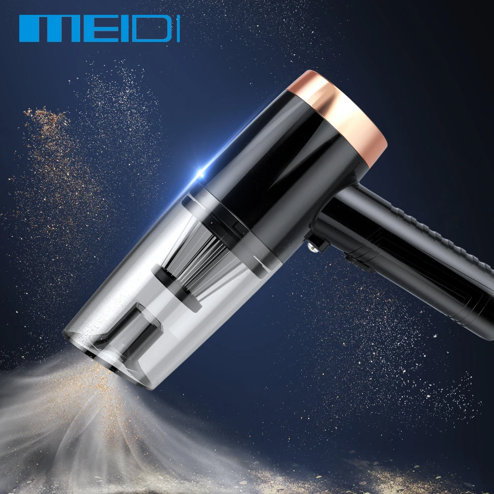Портативный автомобильный пылесос MEIDI ручной мини постоянного тока 12 В для сухой