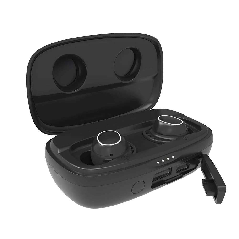 Наушники Hiper TWS CROSS V2 HTW HDX9 беспроводные 20 20000 Гц Bluetooth 5.0 2x35 мАч 2600 с микрофоном IPX7