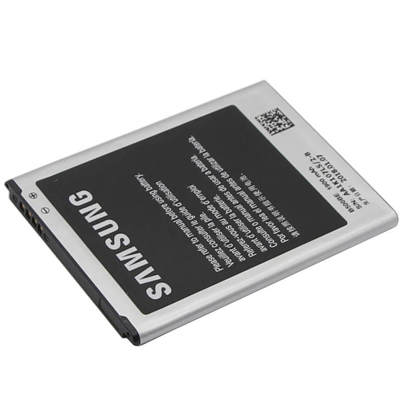 Оригинальная батарея samsung B500BE 1900 ма-ч для samsung S4 мини I9190 i9192 I9195 I9198 Замена батареи с NFC 4 контакта