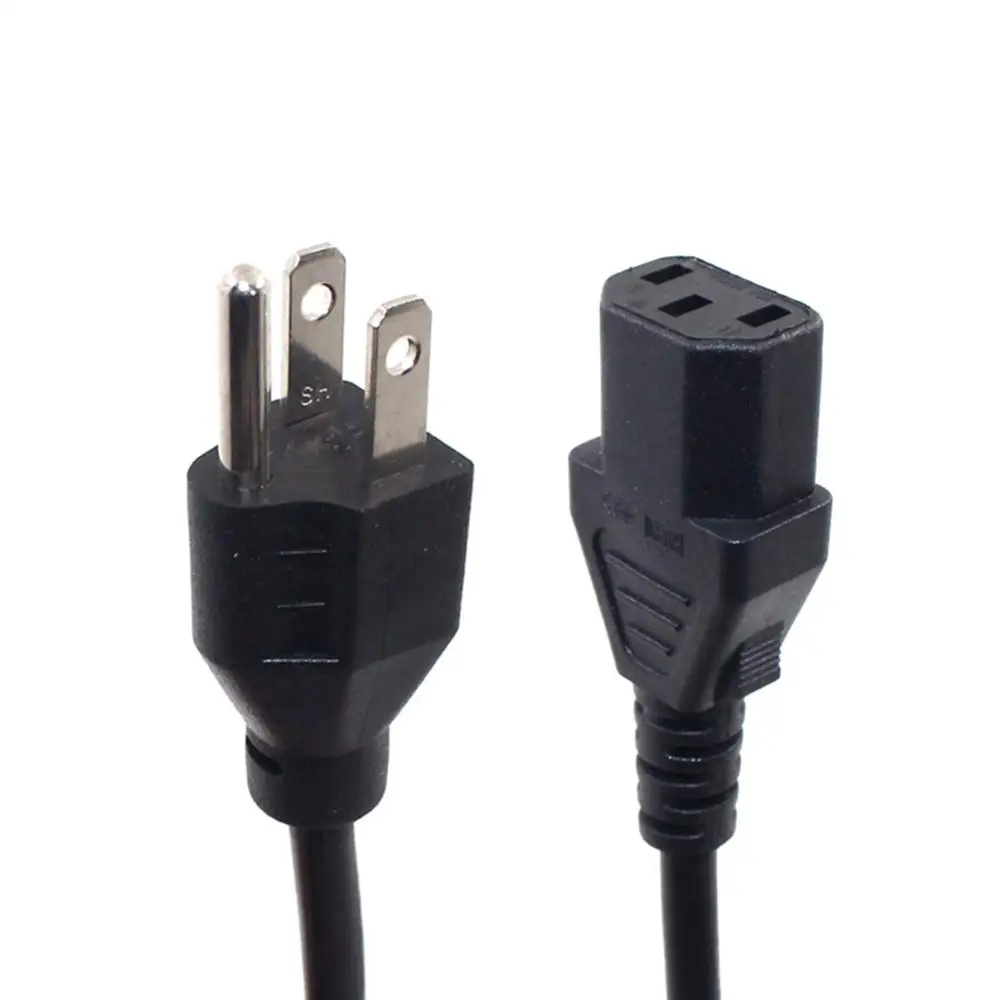 Американский кабель питания Nema 5-15P с штепсельной вилкой к IEC 60320 C13 проводник 0 3 м 1