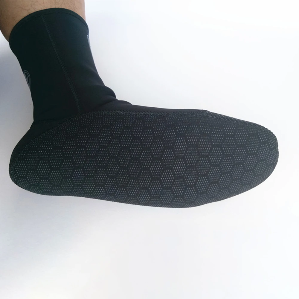 3 мм дайвинг сапоги с теплым носком водонепроницаемая обувь на нескользящей