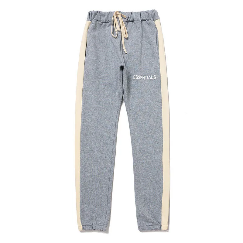 

Street High Waist Harajuku Street Loose Pants Stitching Jogging Casual Wide-Leg Pants Men's Trousers Brand Sports Pants Fashion