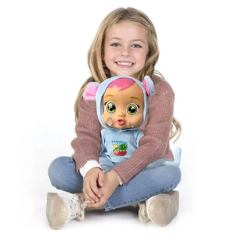 Детская развивающая игрушка для ролевых игр короткая плюшевая виниловая кукла