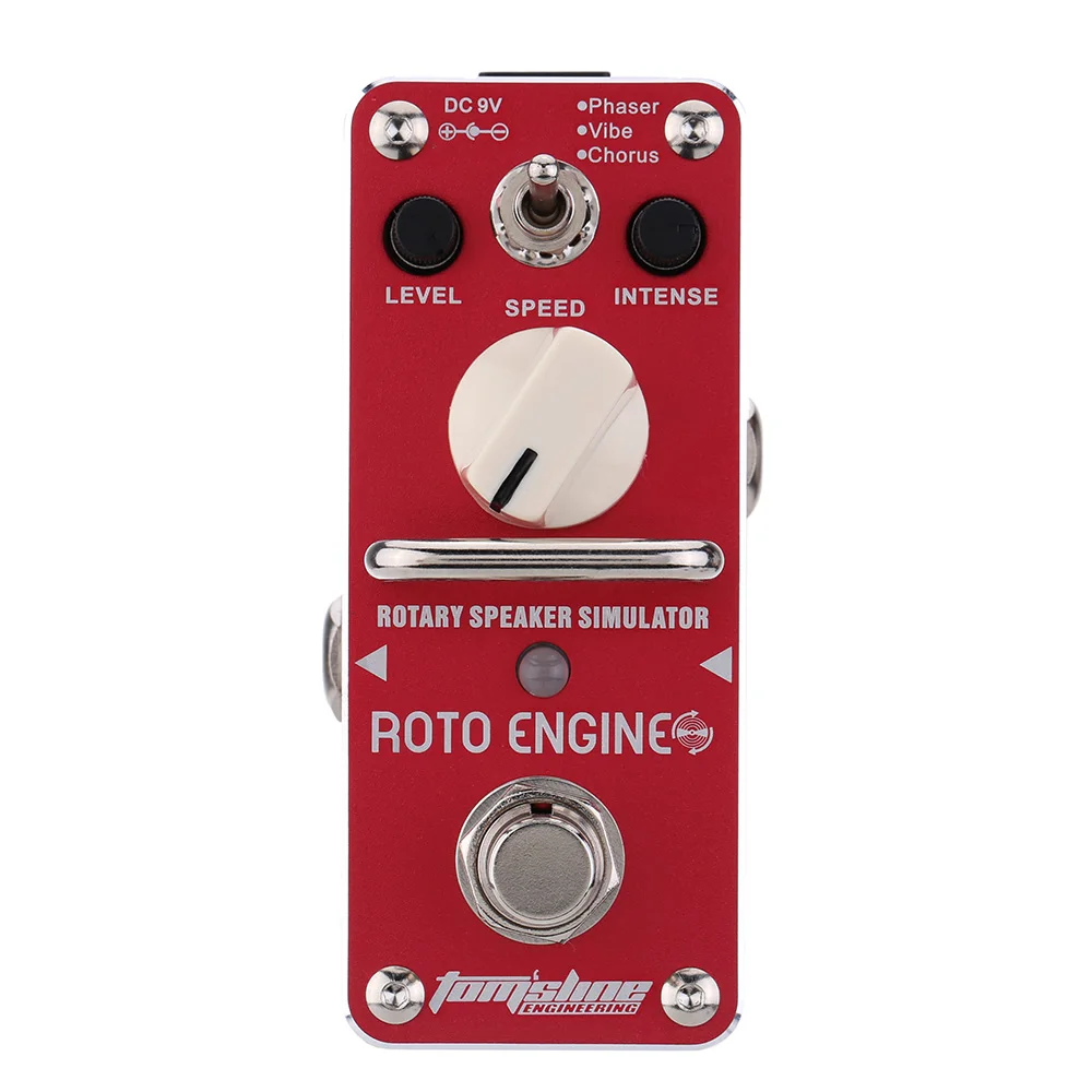 ARE-3 Roto Engine Rotary Speaker Simulator Mini Single Electric Guitar Effect Pedal with True Bypass | Спорт и развлечения