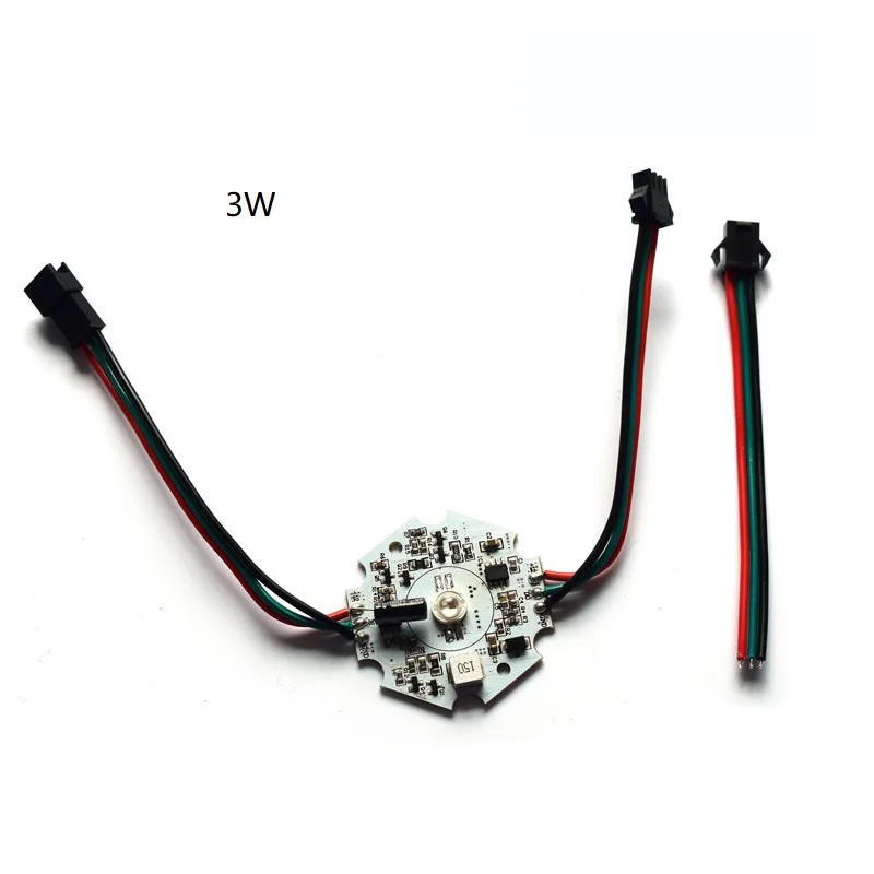 Модифицирусветильник светодиодный пиксельный модуль высокой мощности ws2811 3 Вт 10