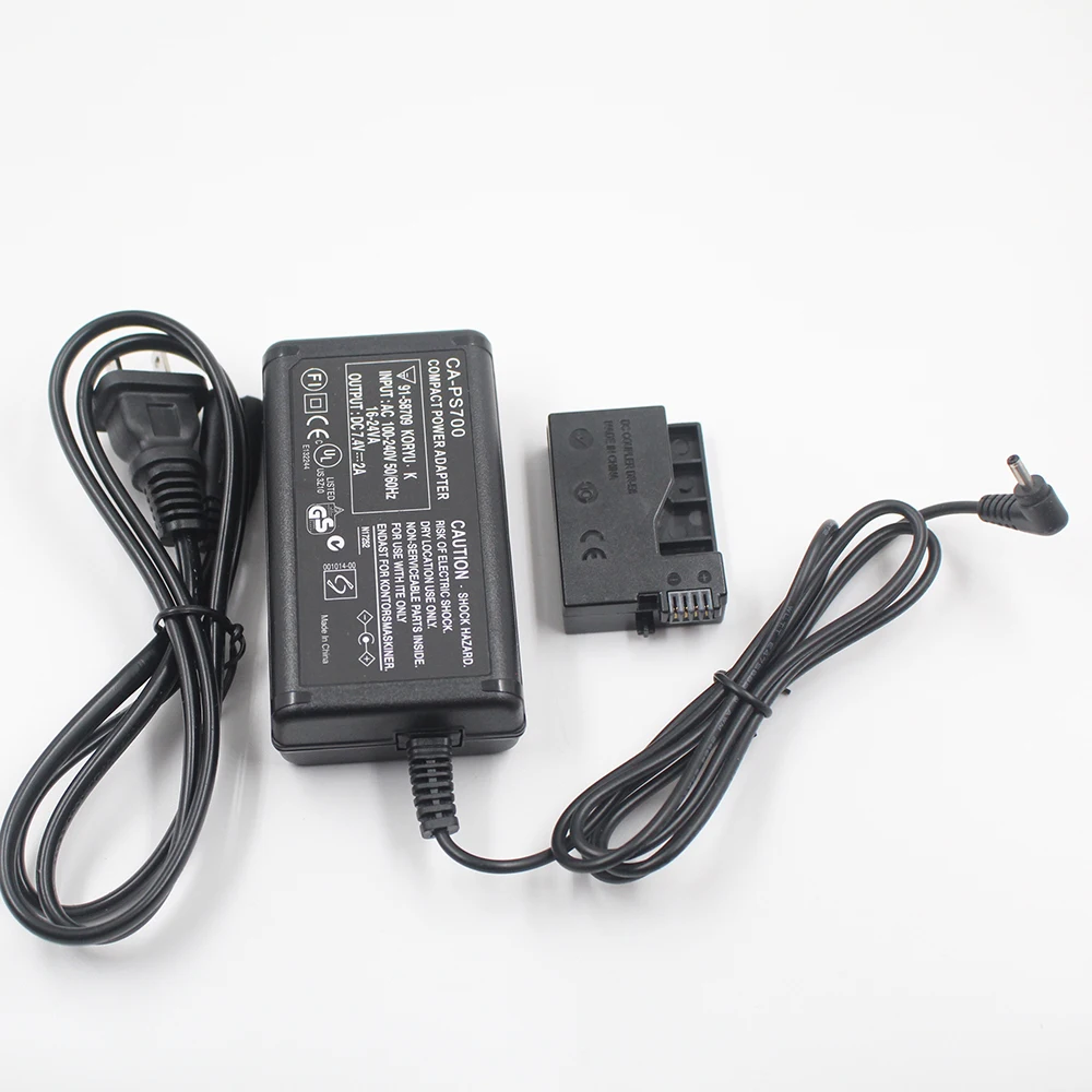 Digital Camera AC Power Adapter Kit for Canon EOS Rebel T2i T3i T4i T5i 550D 600D 650D 700D Kiss X4 X5 X6 ACK-E8 ACKE8 ACK E8 |