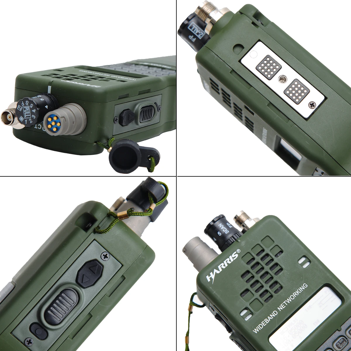 TCA AN/PRC-152A(UV) IPX7 тактический CS VHF UHF Двухдиапазонная Военная рация сестра три Харрис PRC 152 радиостанция MBITR