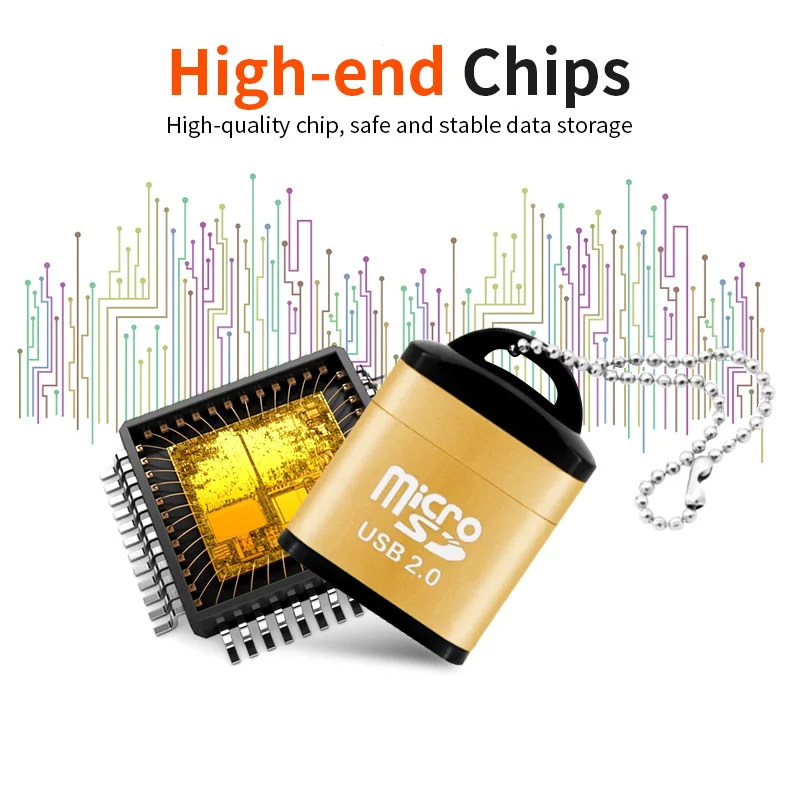 anmone mini usb micro sd tf кардридер usb 20 мобильный