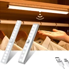 Новая практичная портативная Светодиодная лампа для коридора, ночник для шкафа, светильник с датчиком движения, настенный светильник для кухни, лестницы, спальни