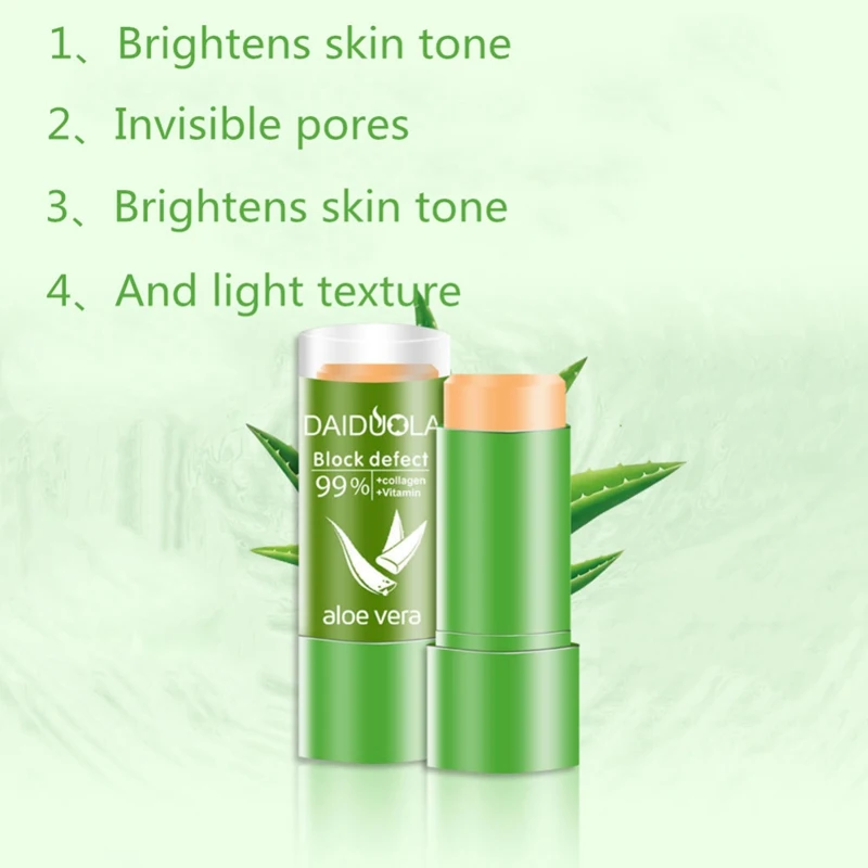 Алоэ Вера 99% ремонт консилер ручка карандаш для придания блеска 3 стиля Collaegn