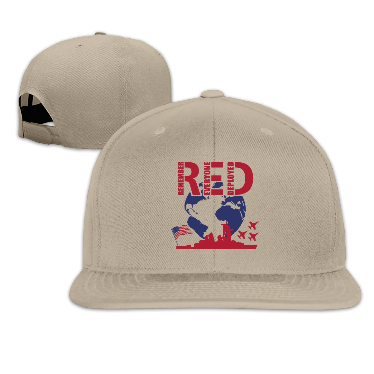 

Remember Everyone Deployed man's womens Fashionable breathable Trucker Hat