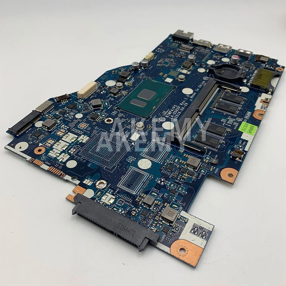 SAMXINNO For Lenovo Ideapad 110-15ISK Laotop Mainboard BIWP4/P5 LA-D562P Motherboard with 4405U 4GB RAM | Компьютеры и офис