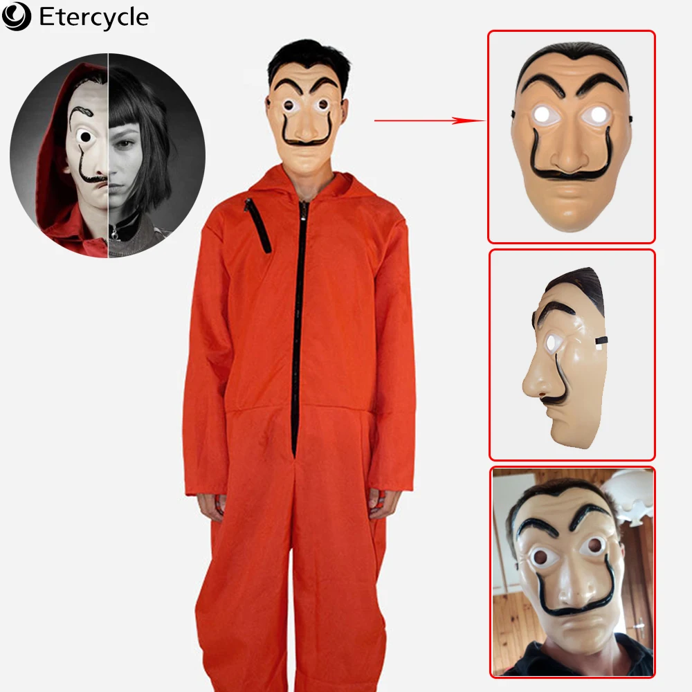 Пластиковые маскарадные маски для косплея дома из бумаги украшения Хэллоуина