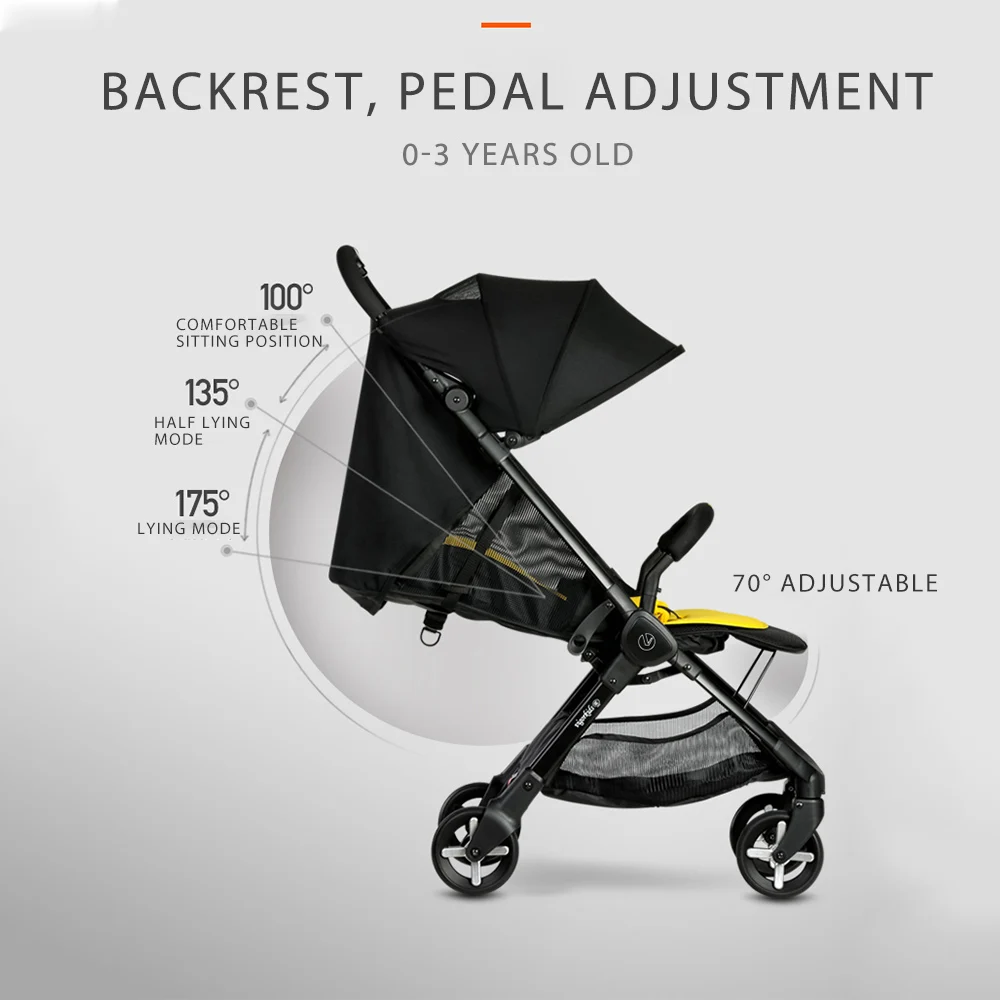 Светильник VIKI весовая детская коляска может сидеть и лежать складная на 175