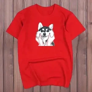 

Summer short sleeve men's and women's T-shirt loose round neck half sleeve T-shirt