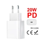 20 Вт PD кабель Usb Type-C функцией быстрой зарядки зарядное устройство для iphone 12 Pro MAX 12 мини 11 Xs PD зарядное устройство для AirPods Max iPad air 2020 iPad Pro адаптер