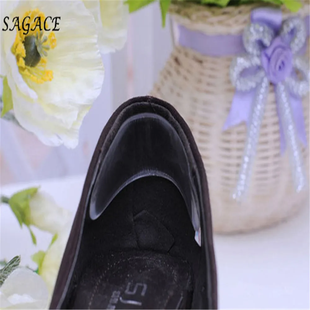 SAGACE Inserts Silicone Gel Women Heel Liner Grips High protector Foot feet Care Shoe Insert Pad Insole Cushion | Обувь
