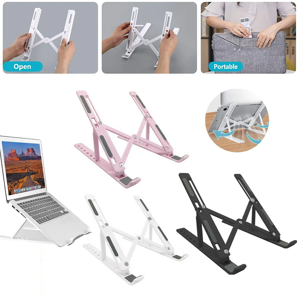 

Laptop Tablet Stand Non-Slip Desktop Holder Mounts Laptop Accessories For Macbook Pro Air Notebook Stand Laptop Cooler Holder