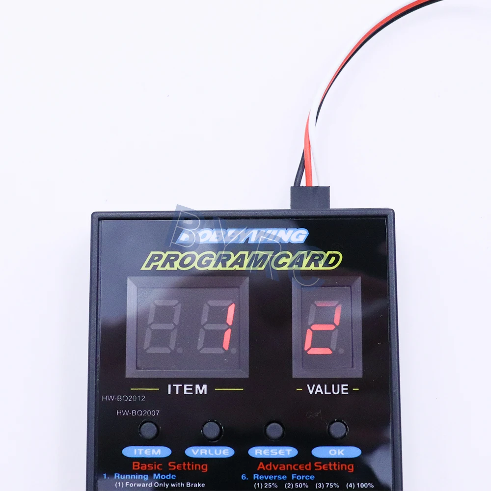 Программируемая карта Hobbywing RC для XERUN и EZRUN SC8 бесщеточный ESC быстродействующий WP 880