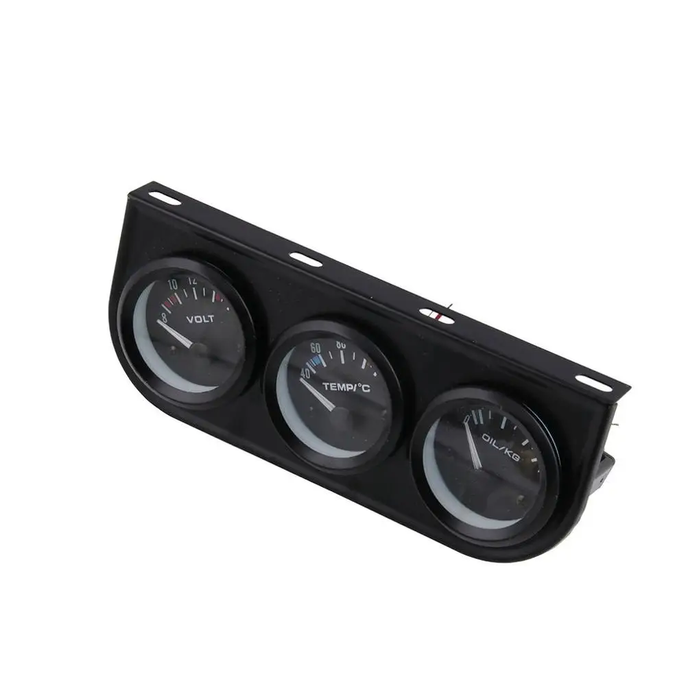 3 в 1 вольт измеритель температуры воды датчик давления масла набор тройной