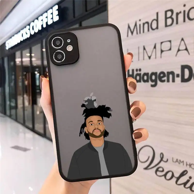 

The Weeknd XO rapper Phone Cases matte transparent For iphone 7 8 11 12 plus mini x xs xr pro max cover
