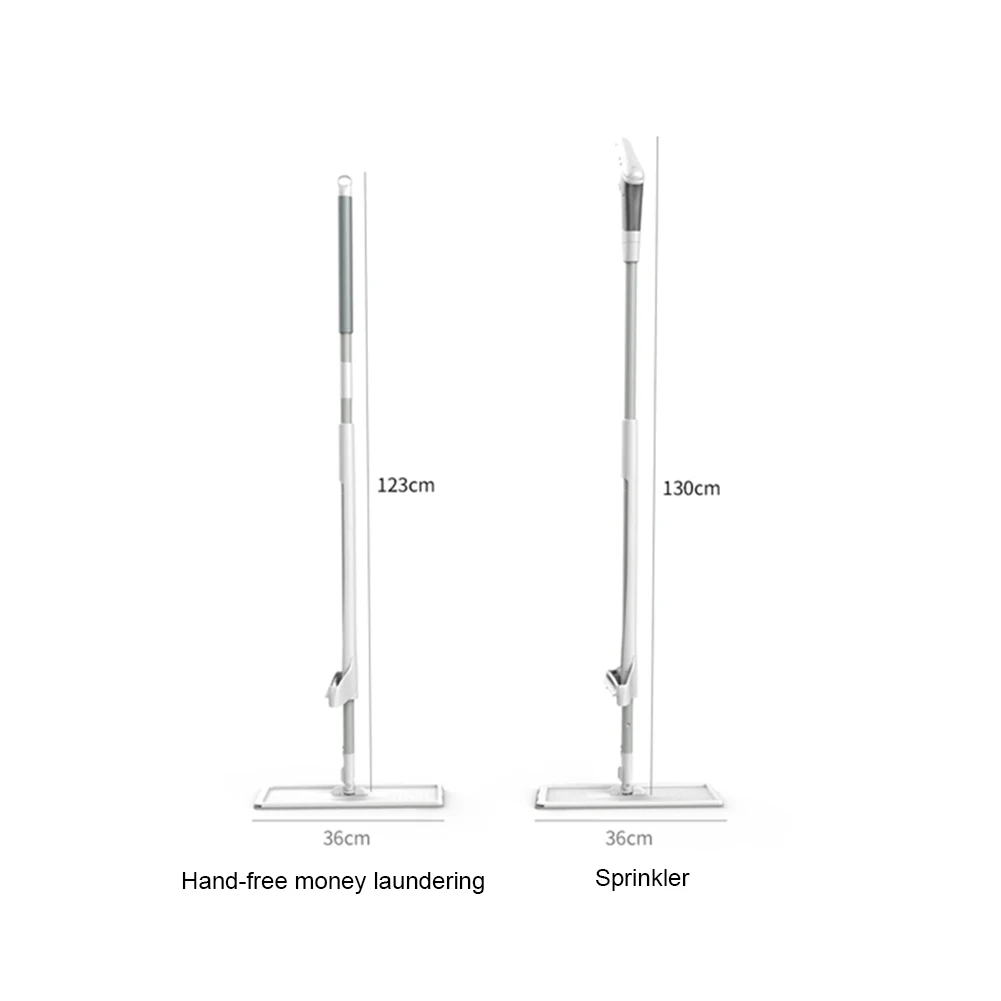 Спрей Швабра для пола многоразовые микрофибра 360 градусов ручка швабры не Ручная