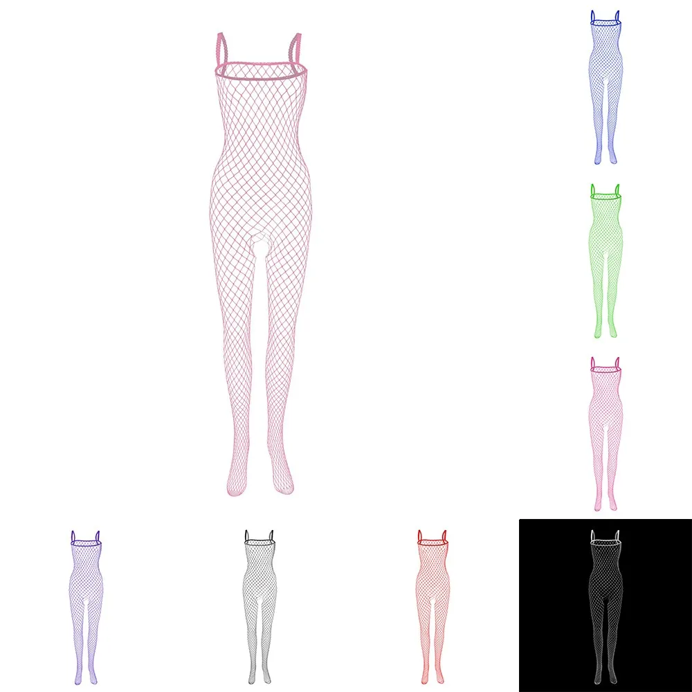 

Men Sexy G-String Elastic Open Crotch Stockings Suspenders Net Underwear One-Piece Socks Sexy Sheer Lace adjustable Male Briefs