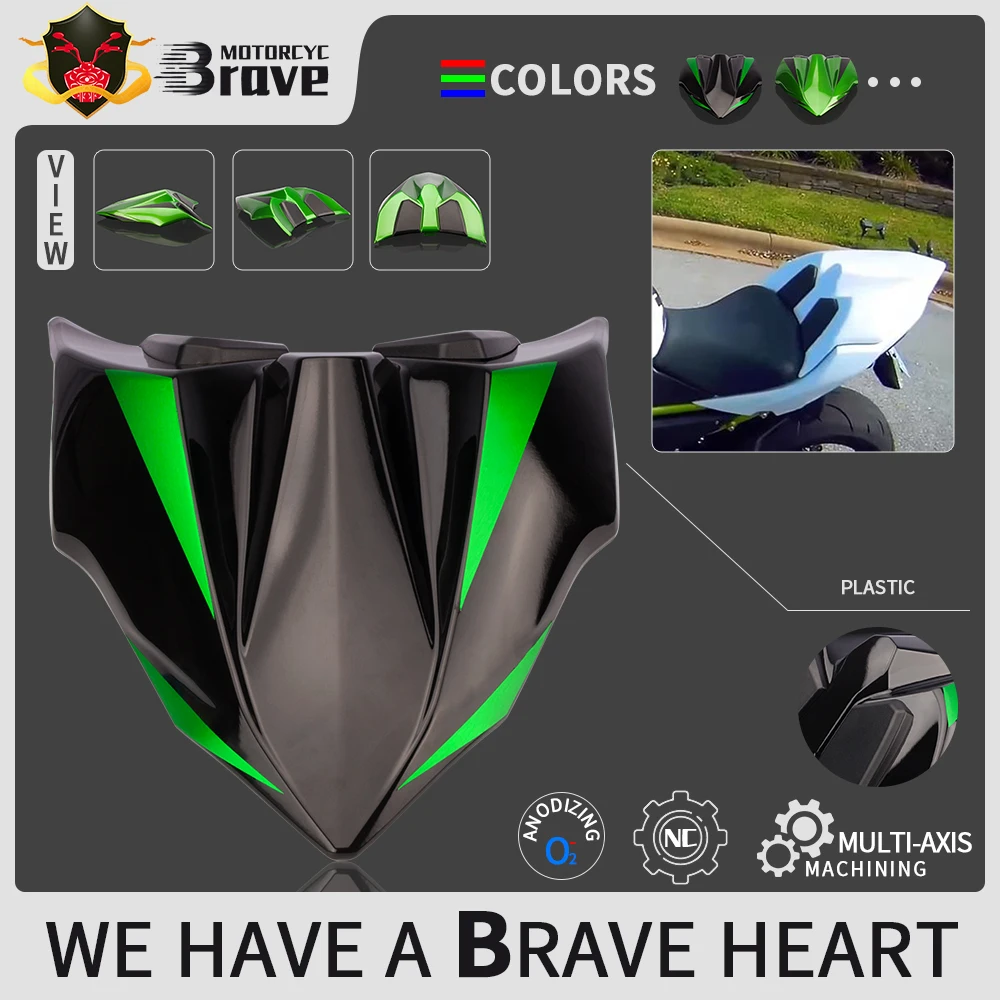 Чехол для заднего сиденья обтекатель из АБС-пластика капота KAWASAKI Z650 Ninja650 ER6F 2017 2018