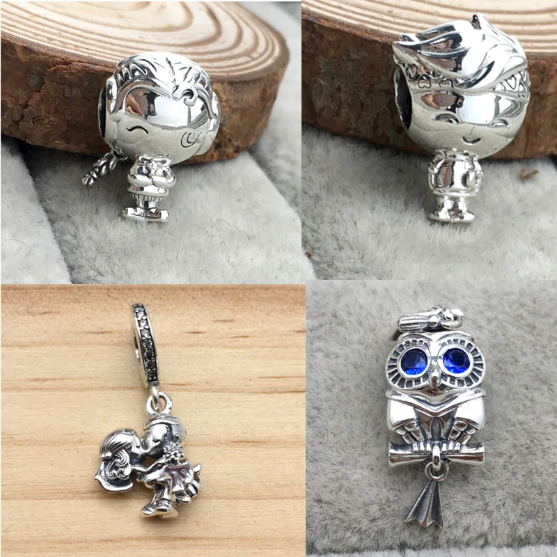 

2020 Mother's Day New Boy Teenager Charm Girl Married Couple Dangle Wise Owl Graduation DIY Bracelet Summer