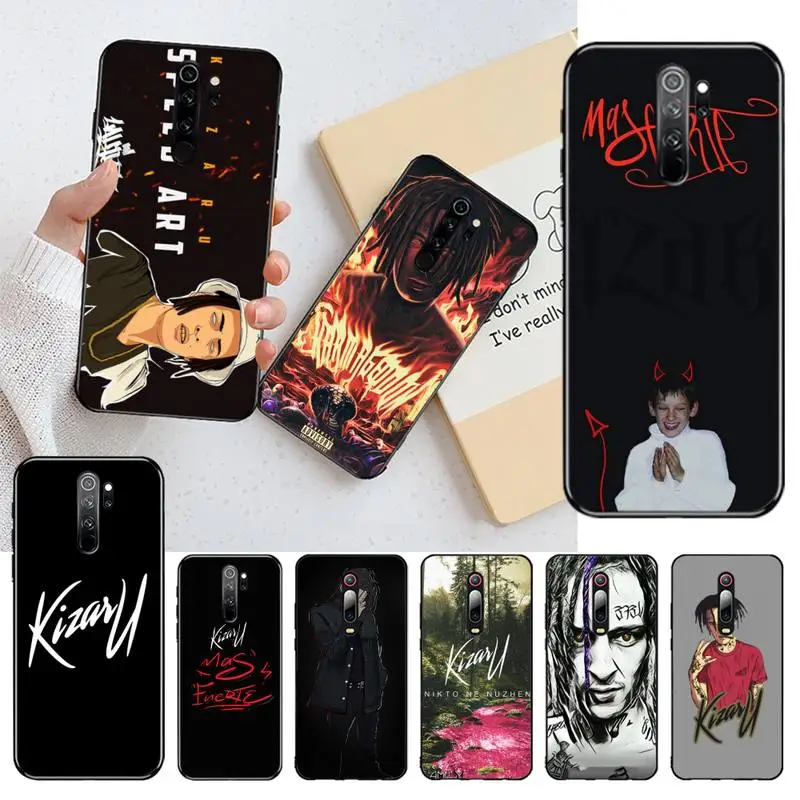 Чехол для телефона CUTEWANAN Kizaru черный мягкий силиконовый чехол Redmi Note 8 8A 8T 7 6 6A 5 5A 4 4X