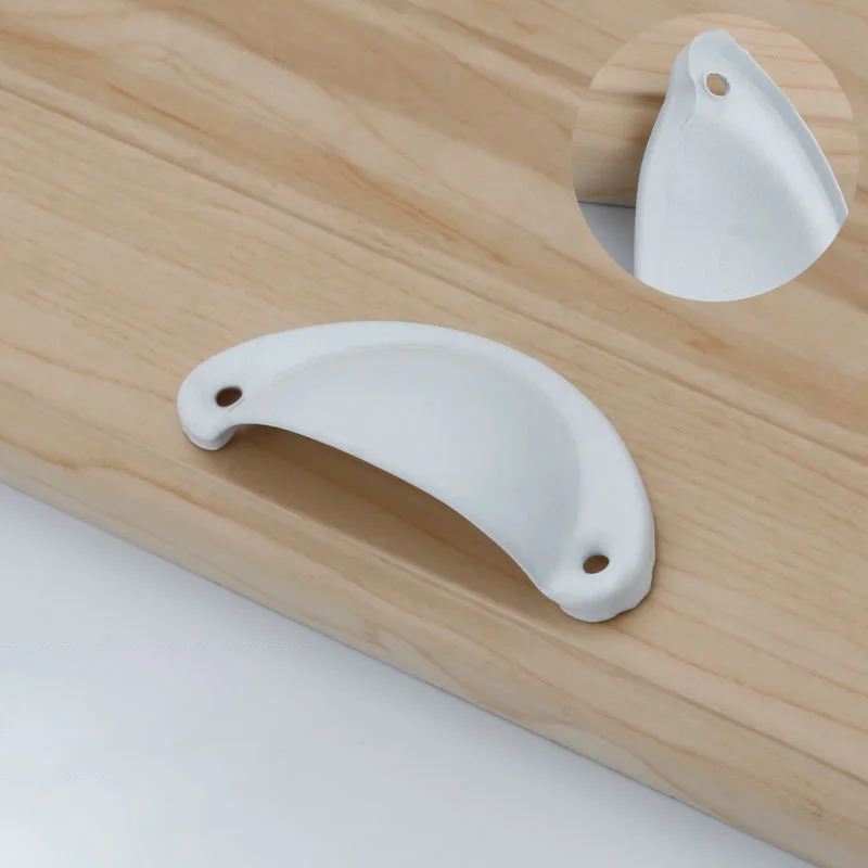 6/12 шт чашки в виде раковины ручка ящика рука об руку подстаканник мусорный бак