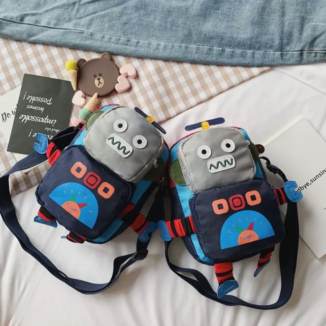 Японский милый робот мини сумка на плечо для детей взрослых сумочка косплея