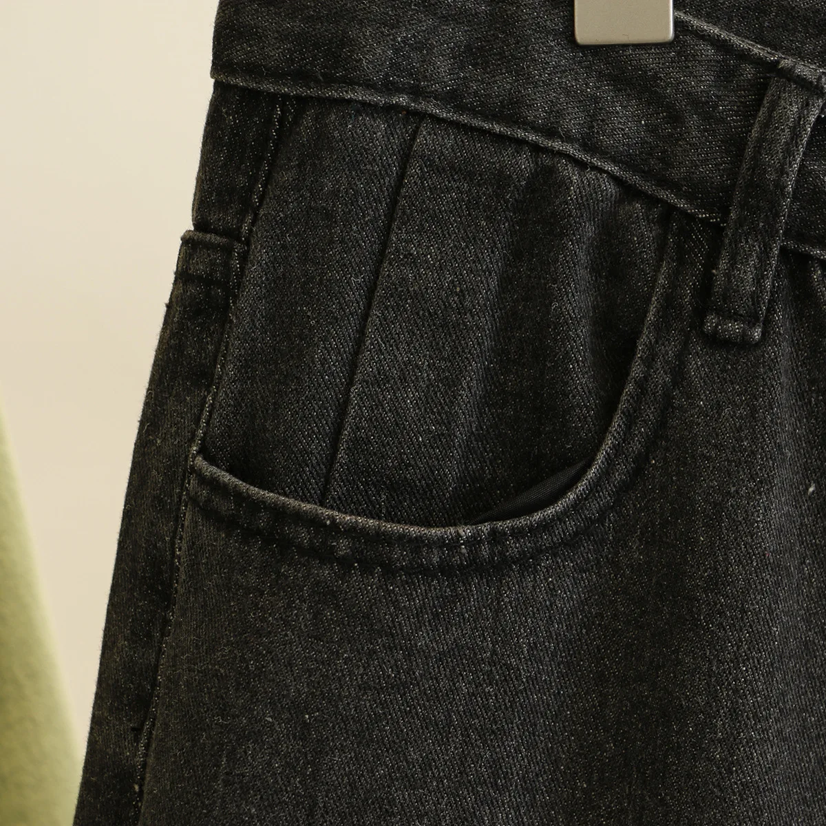 Женские джинсы размера плюс повседневные штаны-шаровары с высокой талией весна