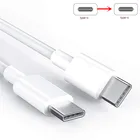 Кабель-переходник с USB C на Type C для Samsung S20, S30, Xiaomi MI 10, 11, Huawei p30 lite, 1 м, 2 м, 18 Вт, 3 А