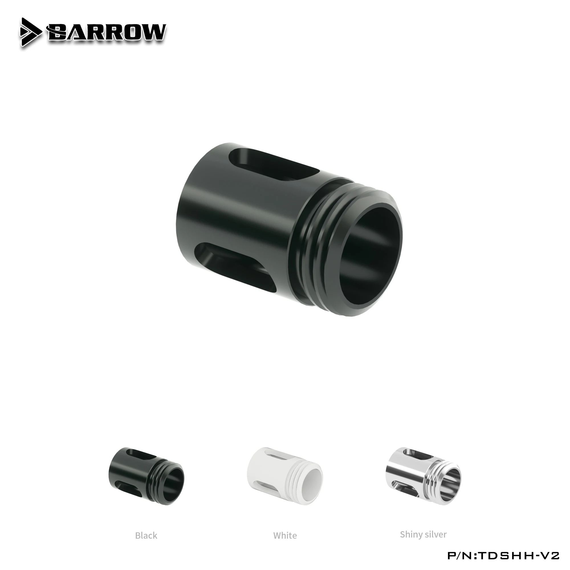 Барроу G1 / 4 &quotБелый Черный Серебряный многоступенчатый поток comutated буферная
