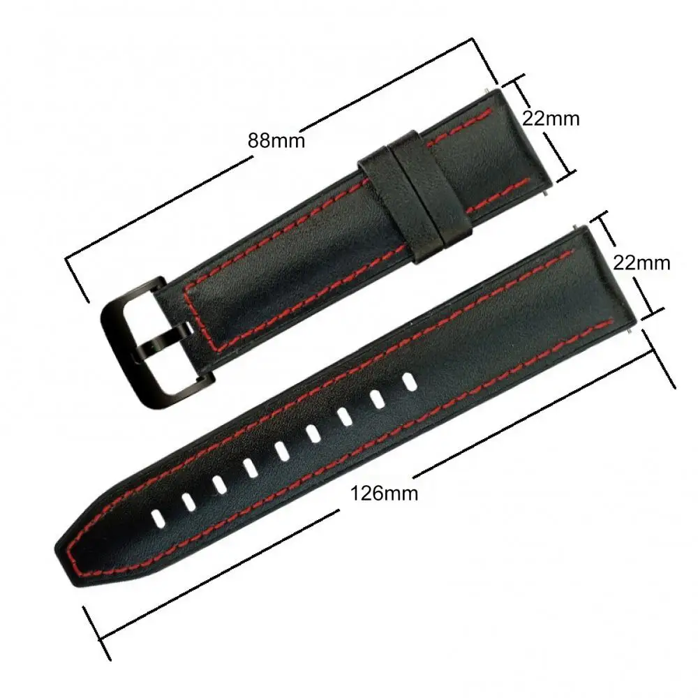 Ремешок силиконовый для наручных часов регулируемый браслет из натуральной кожи