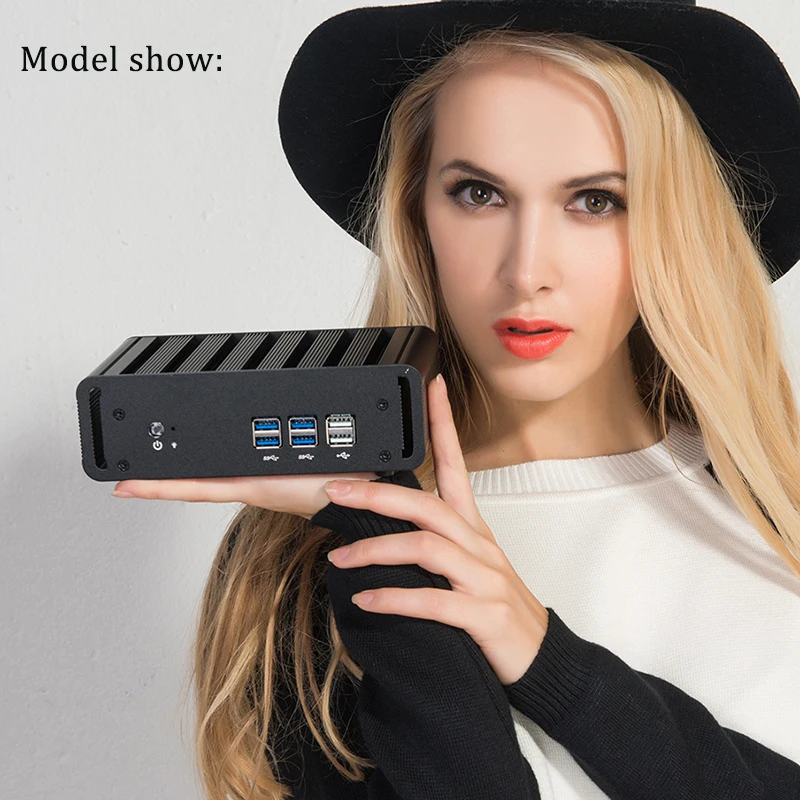 Clearance Sale Intel Core i7 5500DU Mini PC Windows 10 DDR3L WiFi HDMI VGA 6*USB HTPC TV BOX Family Mini Computer Sacrifice Sale