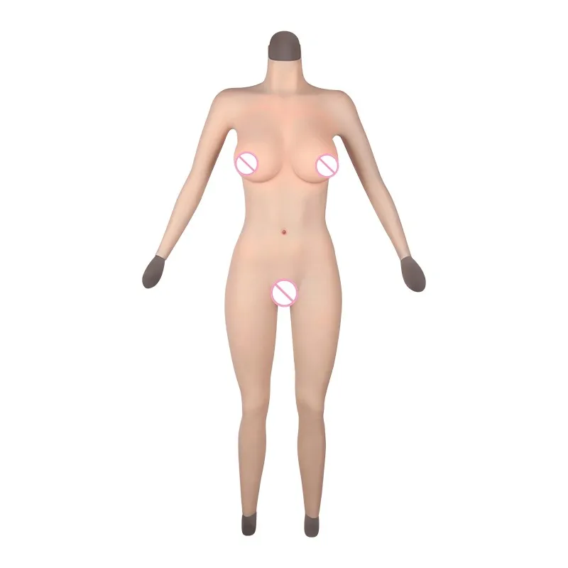 Nowu боди силиконовые поддельные грудь E Cup транссексуал Транс пол Драг Королева