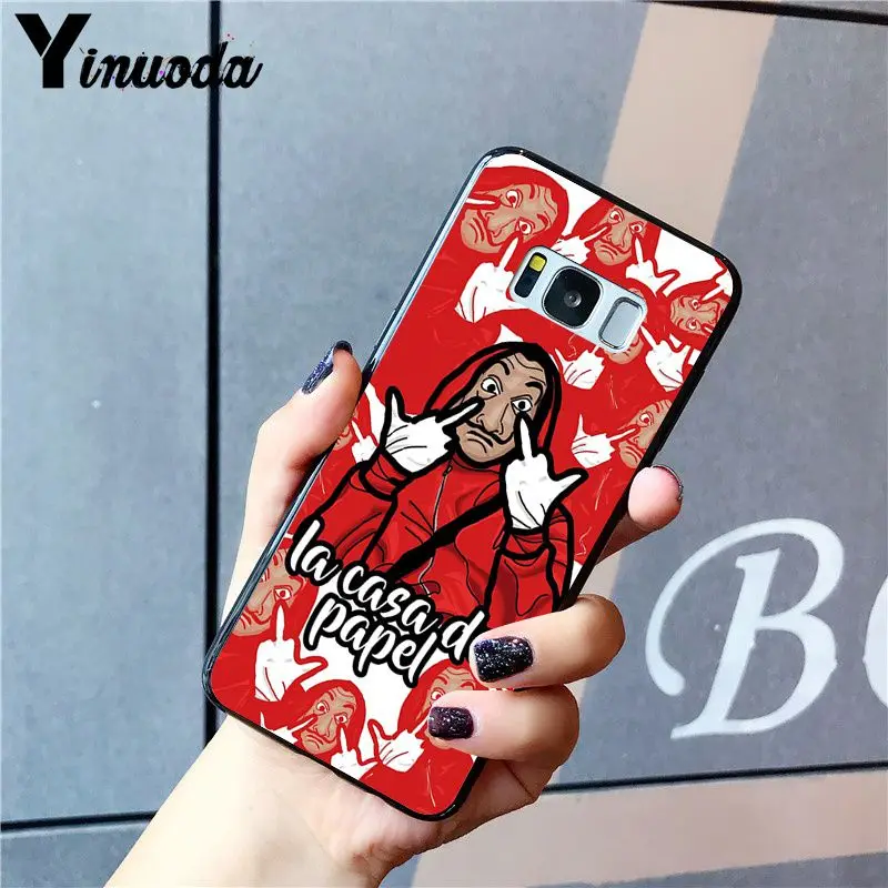 Мягкий чехол Yinuoda из ТПУ с бумажником для Samsung Galaxy S9 S20 S10 Plus S10E S6 S7 S8 S9Plus|Бамперы| |
