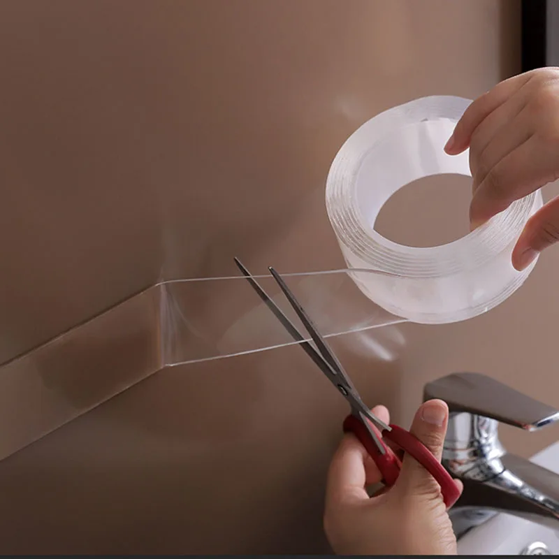 Многоразовая прочная самоклеящаяся лента 3 м кухонный водонепроницаемый