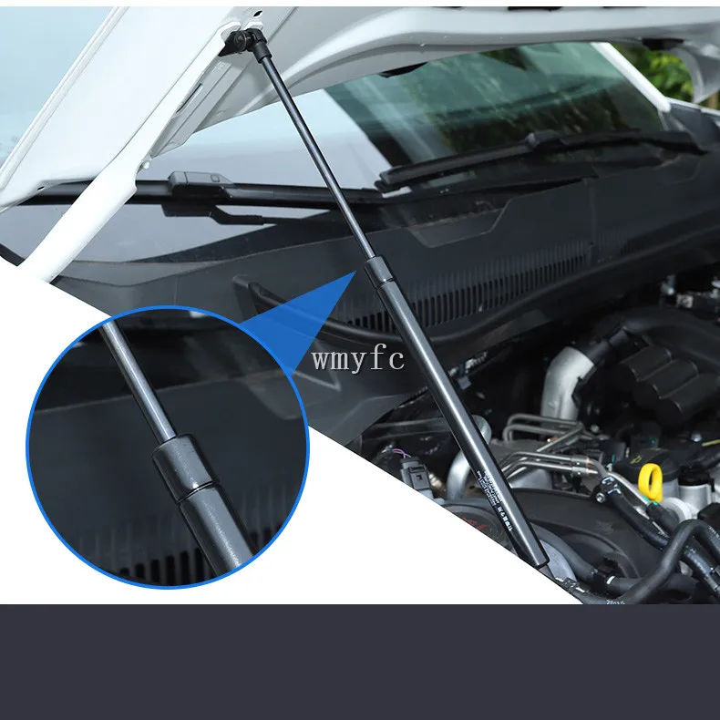 Для Volkswagen VW T cross 2019 2020 Автомобильный капот крышка двигателя подъемная Опора